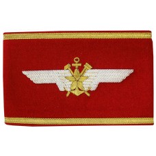 Нарукавная повязка военных комендантов железнодорожных станций, обр. 1936 г.